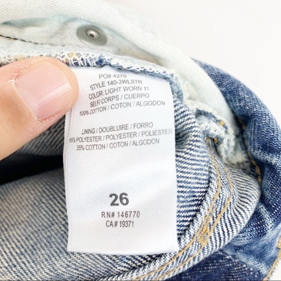 Re/Done | Original 90s Loose Straight Jeans in Light Worn - Picture 8 of 10